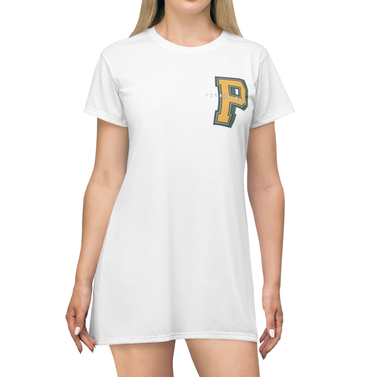 Varsity P T-Shirt Dress