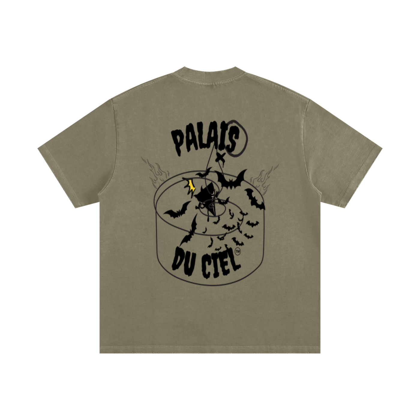 A Bat Inside of a Tornado - Palais Du Ciel / Shirt Short-Sleeve T-Shirt