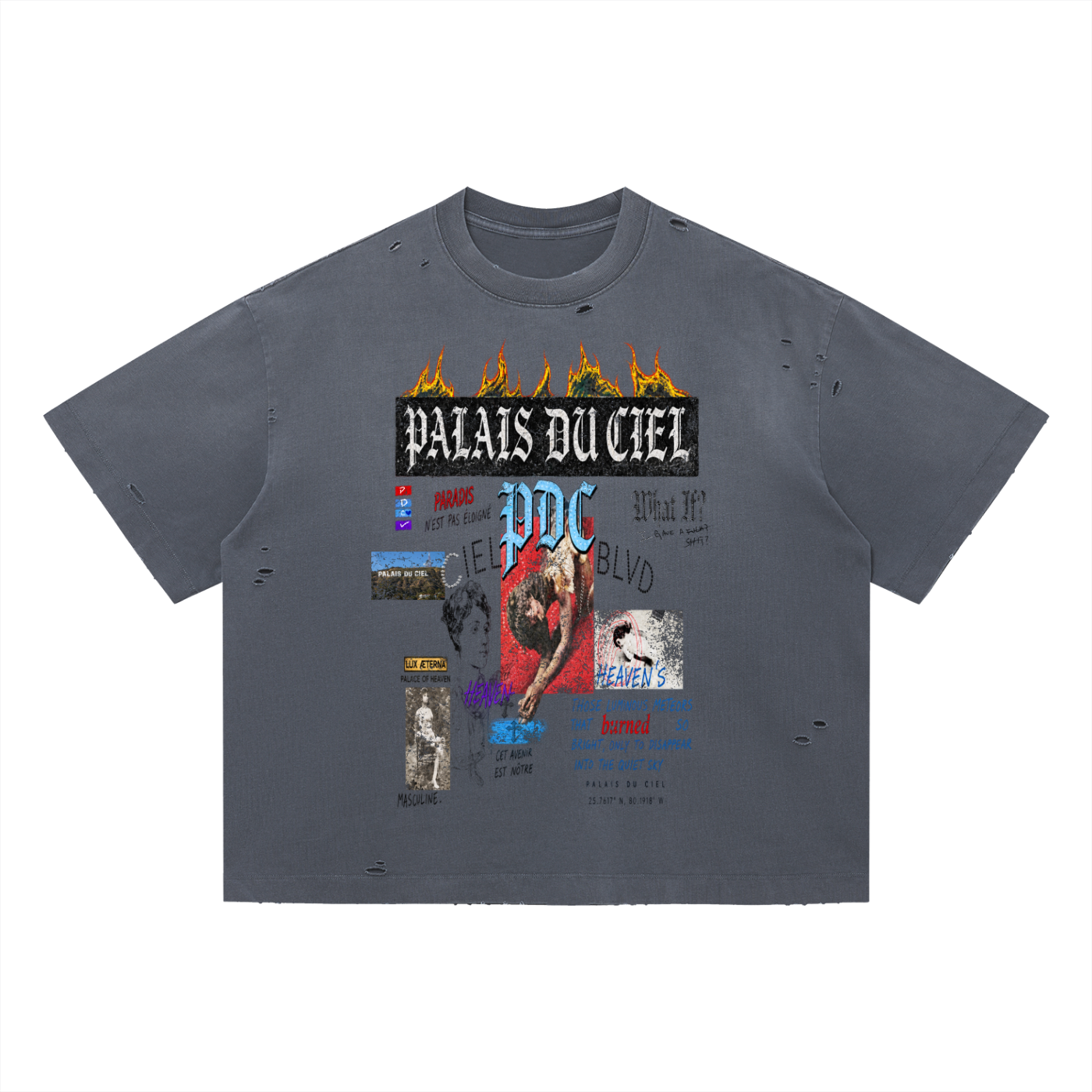 PALACE OF HEAVEN BOXY OVERSIZED T-SHIRT