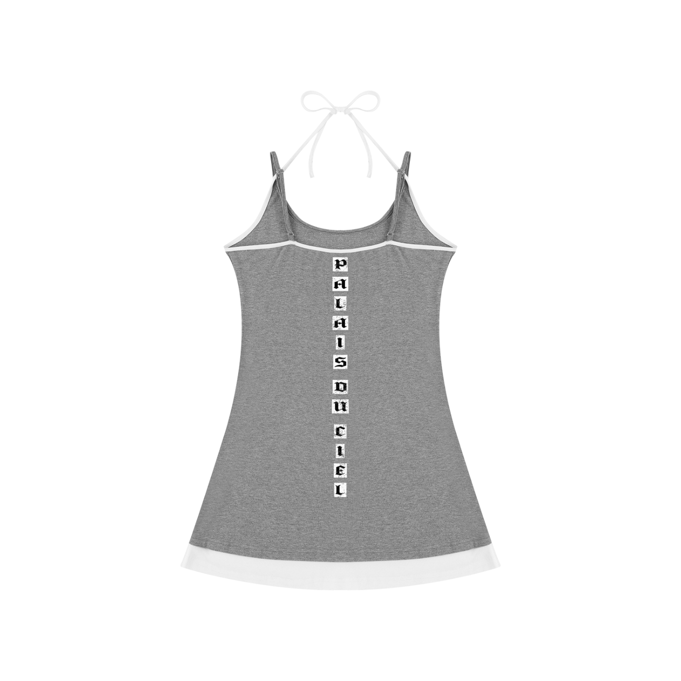 PLAY YOUR PALAIS DU CIEL CARDS RIGHT SLEEVELESS DRESS