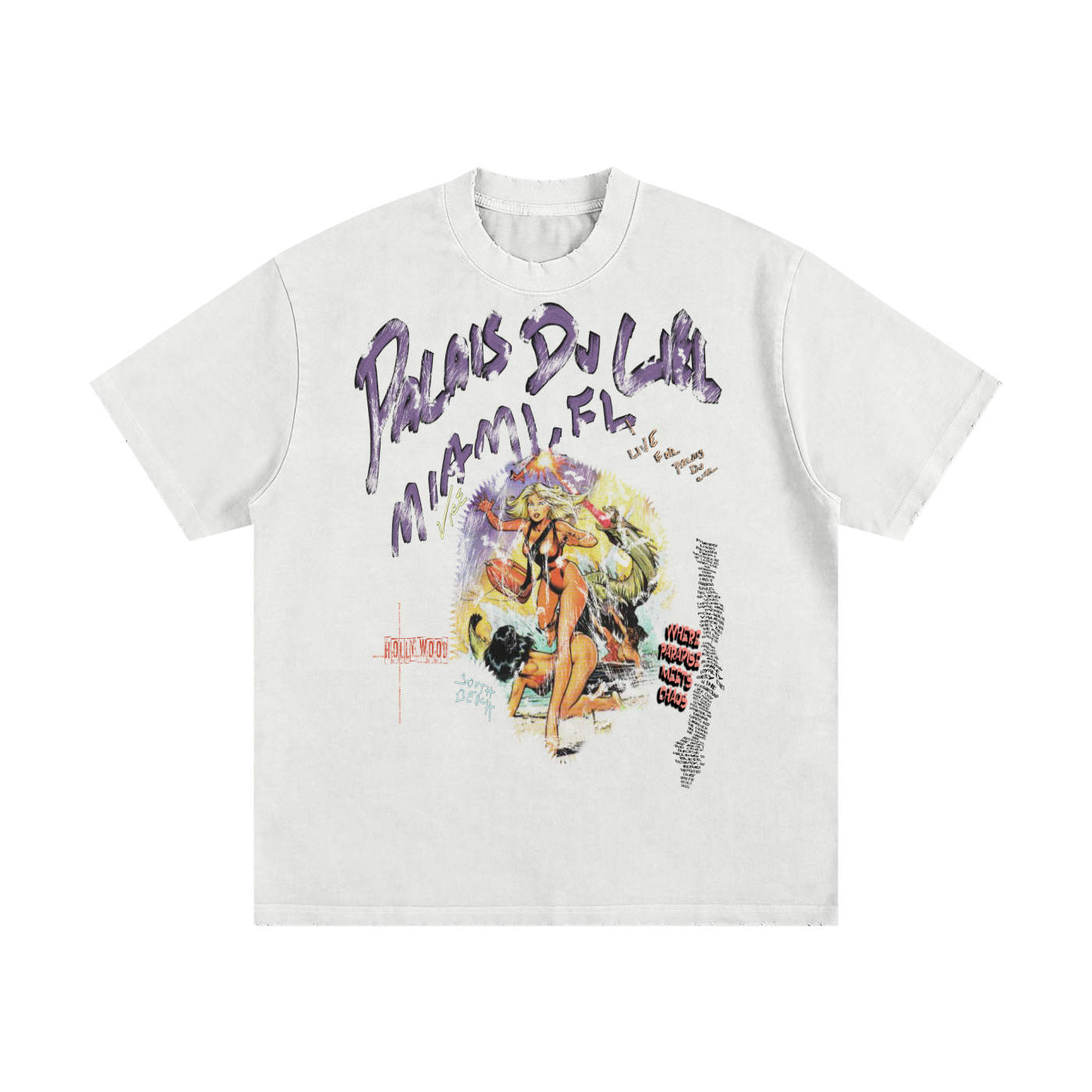 A ATTACK ON GIRLS / PALAIS DU CIEL T-SHIRT
