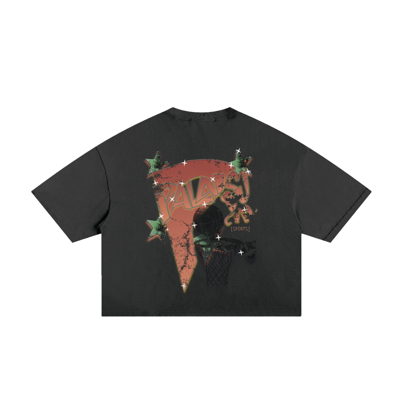 A SHARK PLAYING BASKETBALL / PALAIS DU CIEL T- SHIRT