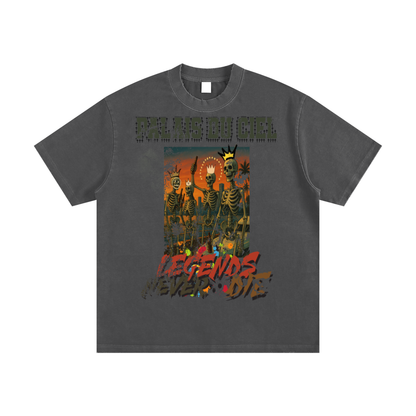 LEGENDS NEVER DIE OVERSIZED T SHIRT