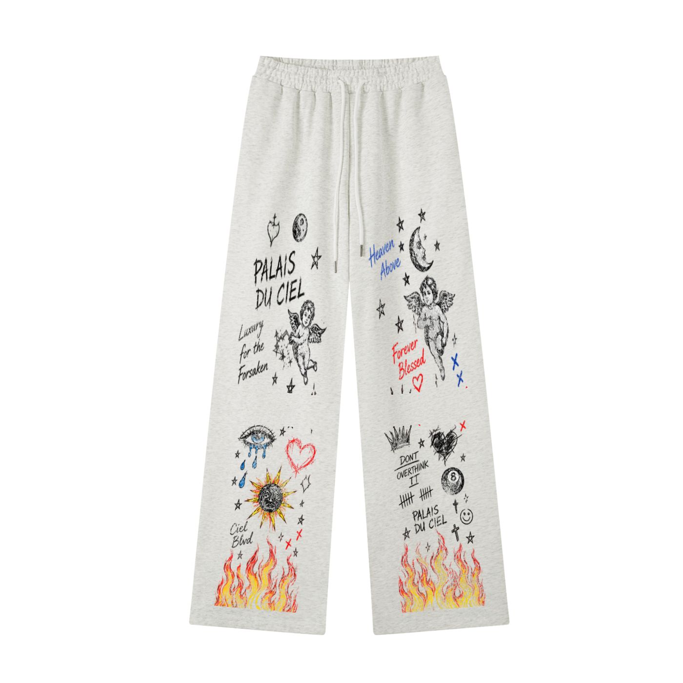 FOREVER BLESSED STRAIGHT LEG SWEATPANTS