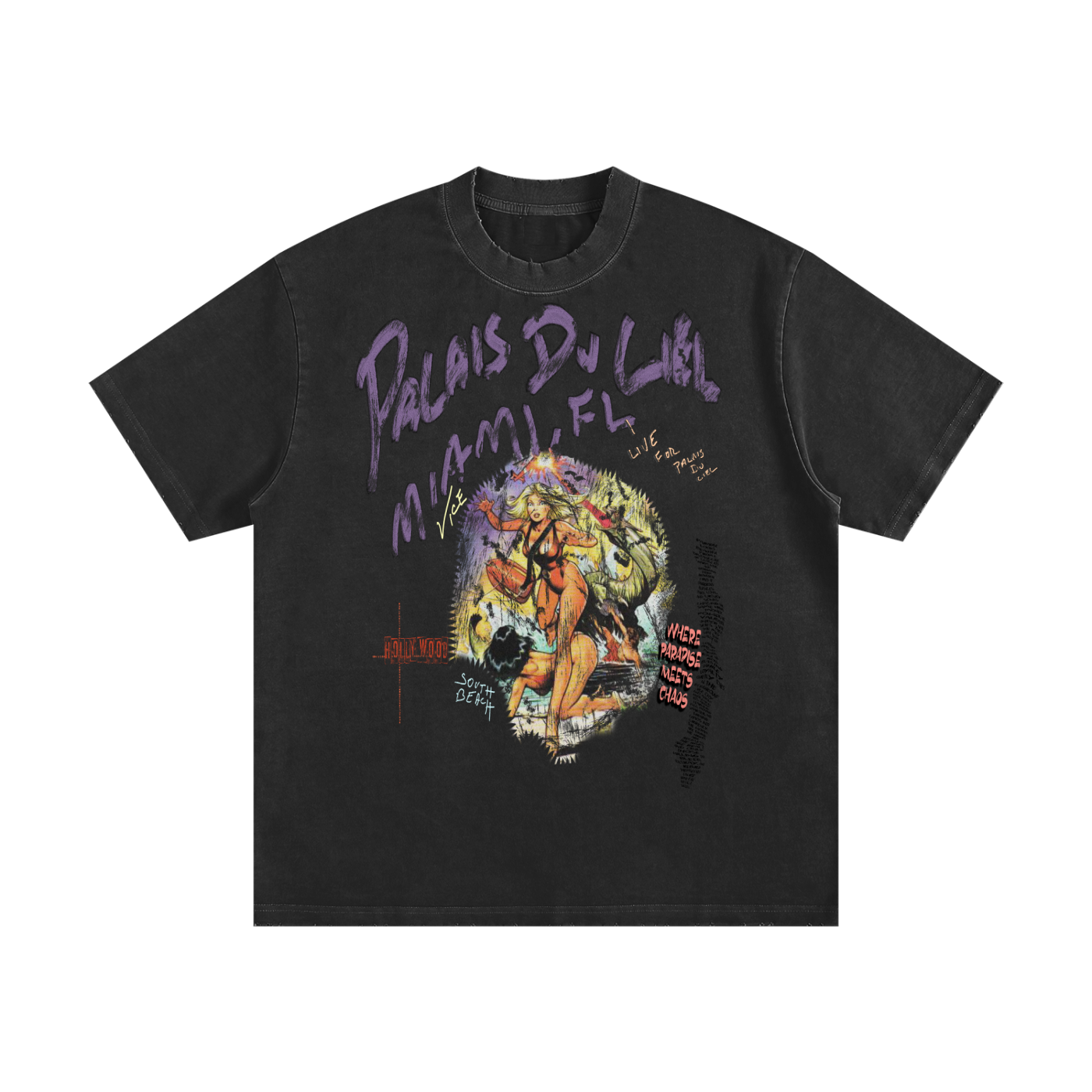 A ATTACK ON GIRLS / PALAIS DU CIEL T-SHIRT