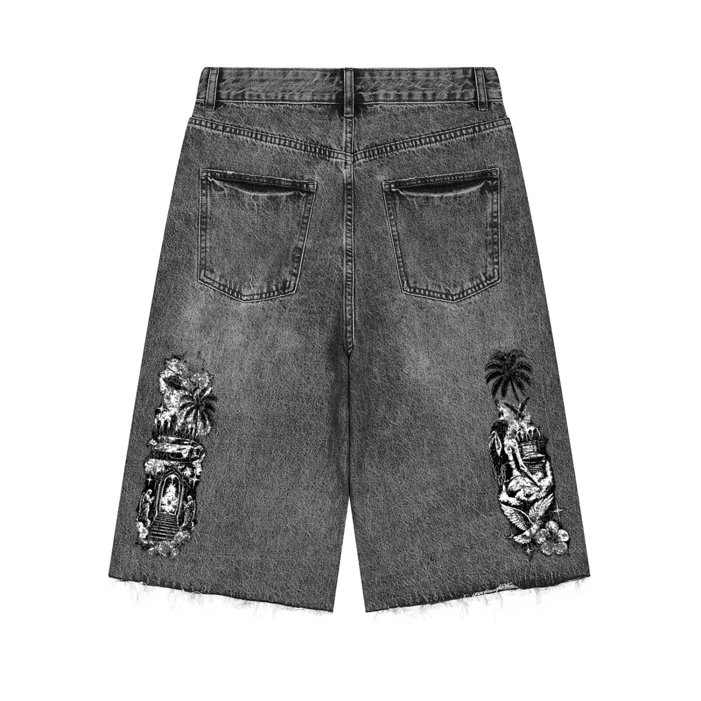 SINNER'S DREAM TOO DENIM SHORTS