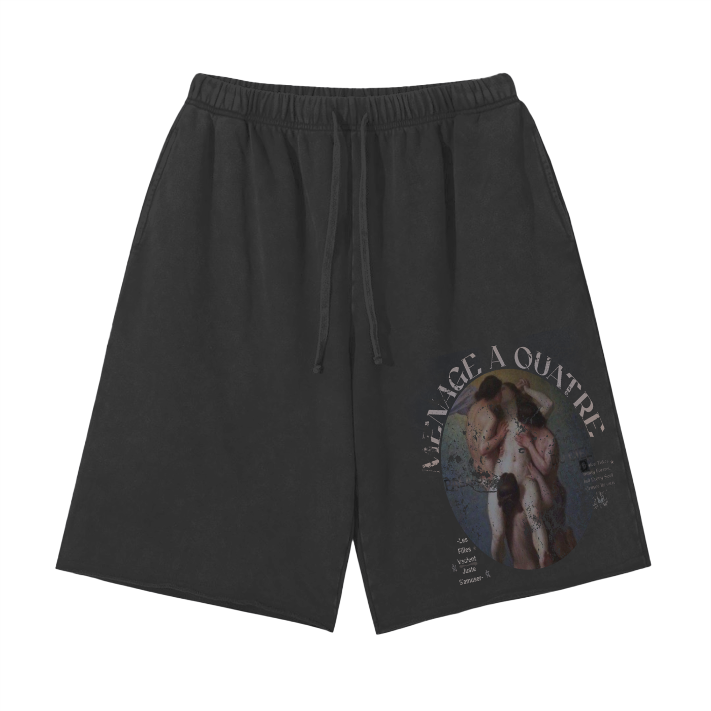 A MÉNAGE À QUATRE / PALAIS DU CIEL WASHED SHORTS
