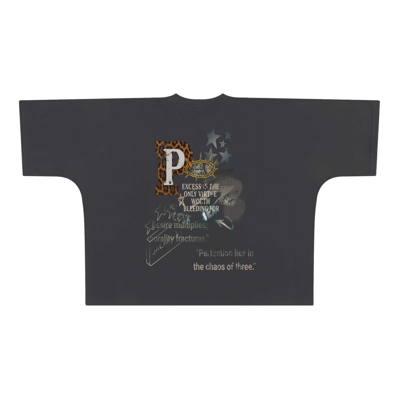 A VOULEZ-VOUS COUCHER AVEC MOI CE SOIR / PALAIS DU CIEL WASHED BOXY T- SHIRT