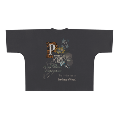 VOULEZ-VOUS COUCHER AVEC MOI CE SOIR WASHED BOXY T- SHIRT