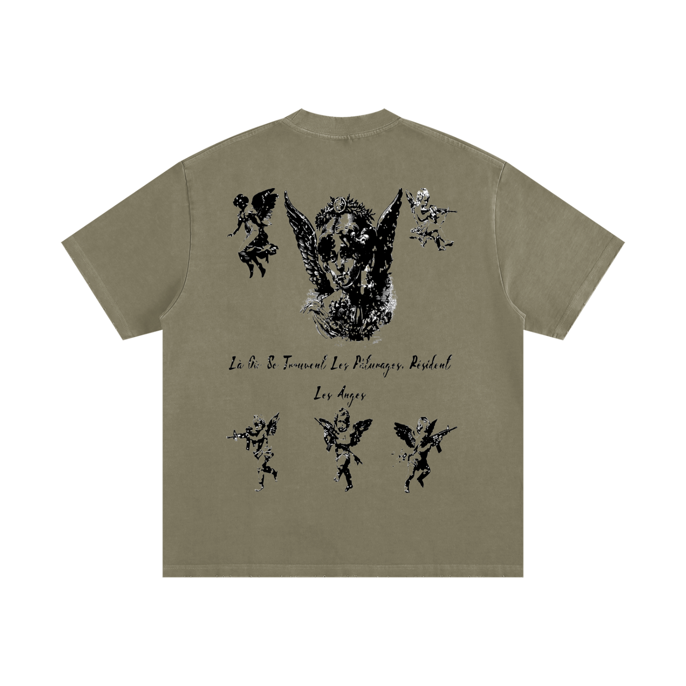 A MON ANGE GARDIEN / MY GUARDIAN ANGEL - PALAIS DU CIEL T-SHIRT