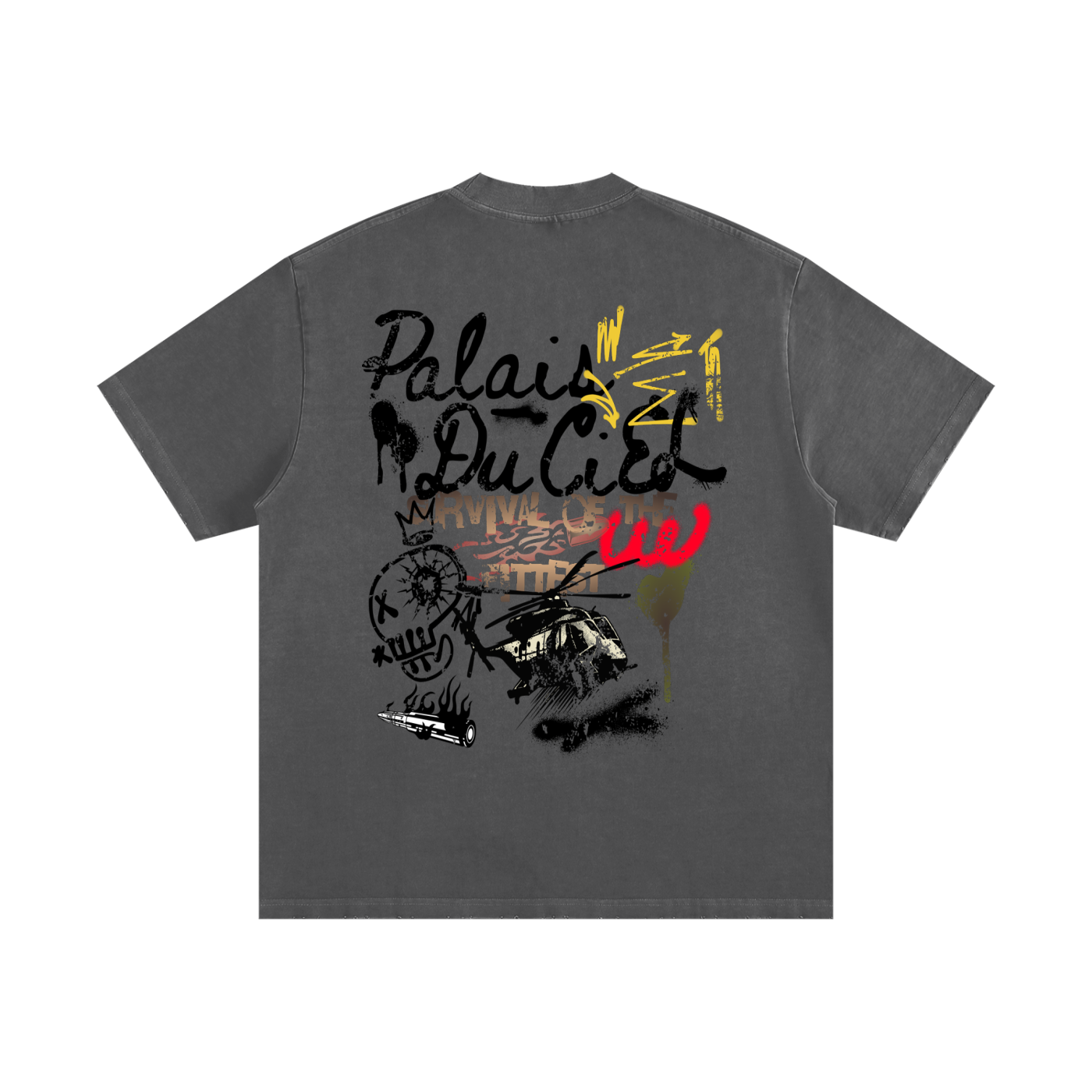 A GAGNEONS LA GUERRE/ PALAIS DU CIEL "LET'S WIN THE WAR T SHIRT"