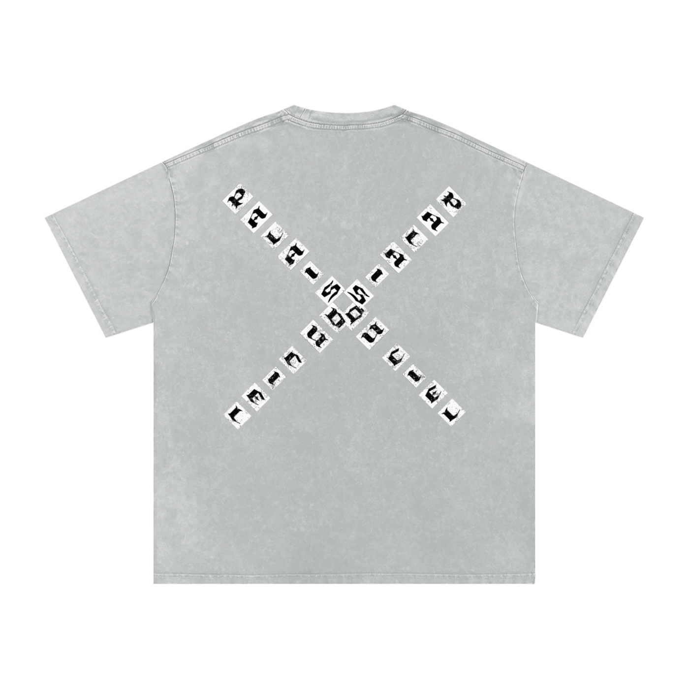 PLAY YOUR PALAIS DU CIEL CARDS RIGHT OVERSIZED WASHED T-SHIRT