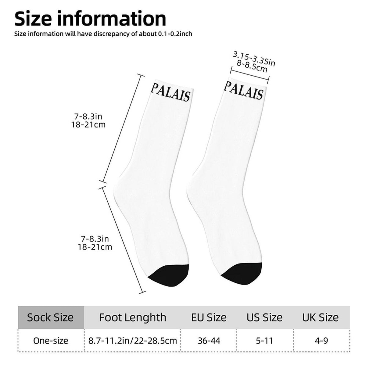 WHITE SIGNATURE CIEL SOCKS