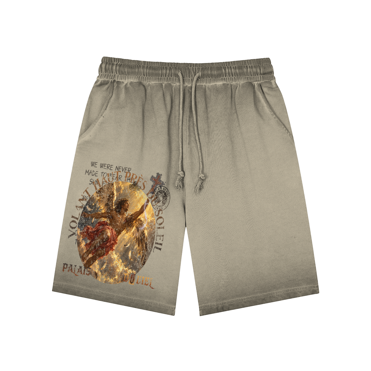 VOLANT HAUT PRÈS DU SOLEIL SHORTS
