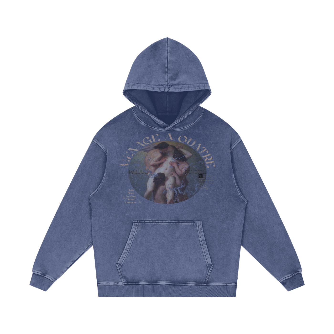 A MÉNAGE À QUATRE / PALAIS DU CIEL WASHED HOODIE