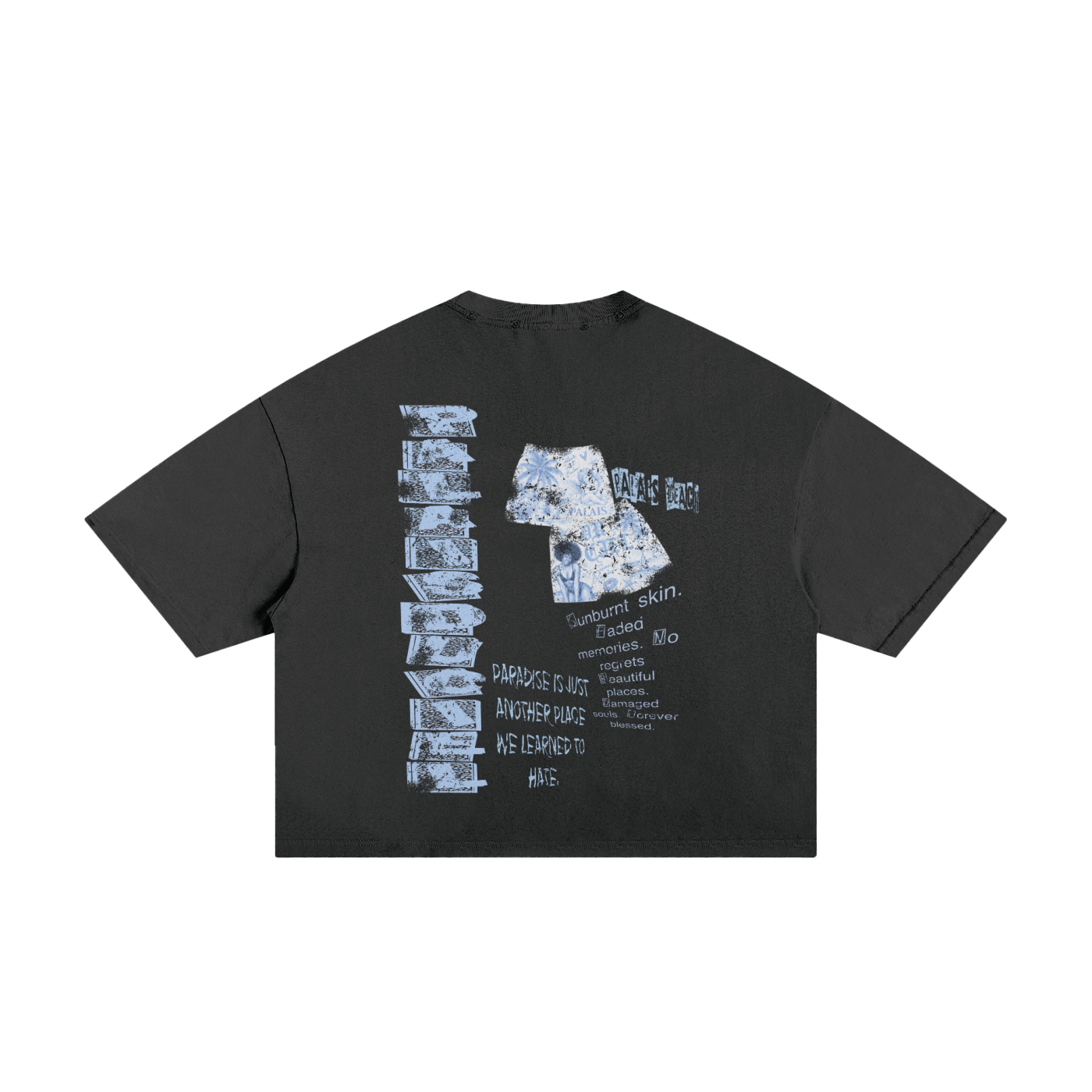 A SUPERMODEL AT BEACH T-SHIRT