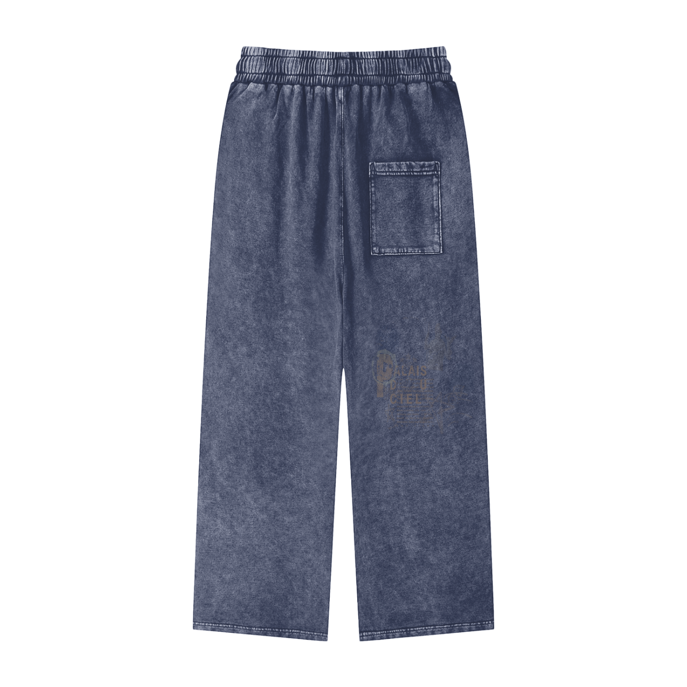 A MÉNAGE À QUATRE / PALAIS DU CIEL WASHED STRAIGHT LEG SWEATPANTS