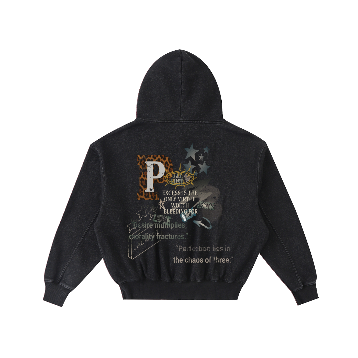 A VOULEZ-VOUS COUCHER AVEC MOI CE SOIR / PALAIS DU CIEL WASHED HOODIE