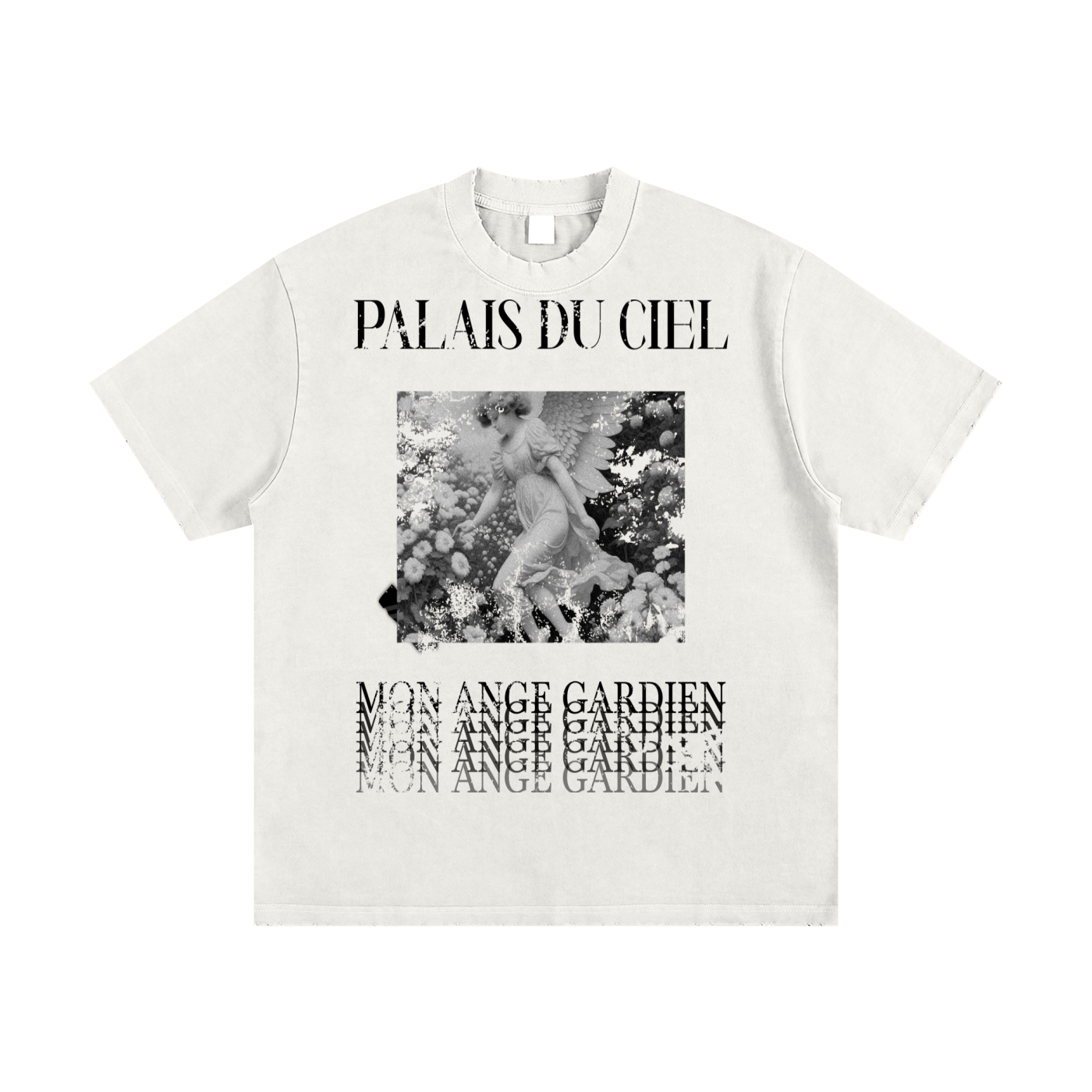 A MON ANGE GARDIEN / MY GUARDIAN ANGEL - PALAIS DU CIEL T-SHIRT
