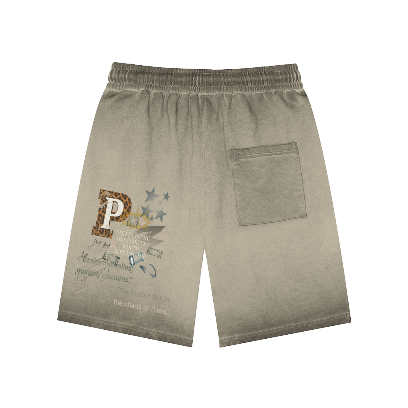 A VOULEZ-VOUS COUCHER AVEC MOI CE SOIR / PALAIS DU CIEL WASHED SHORTS