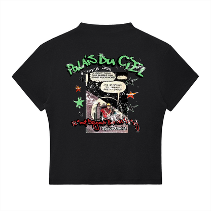 I’M FROM OUTER SPACE CROP TOP T- SHIRT