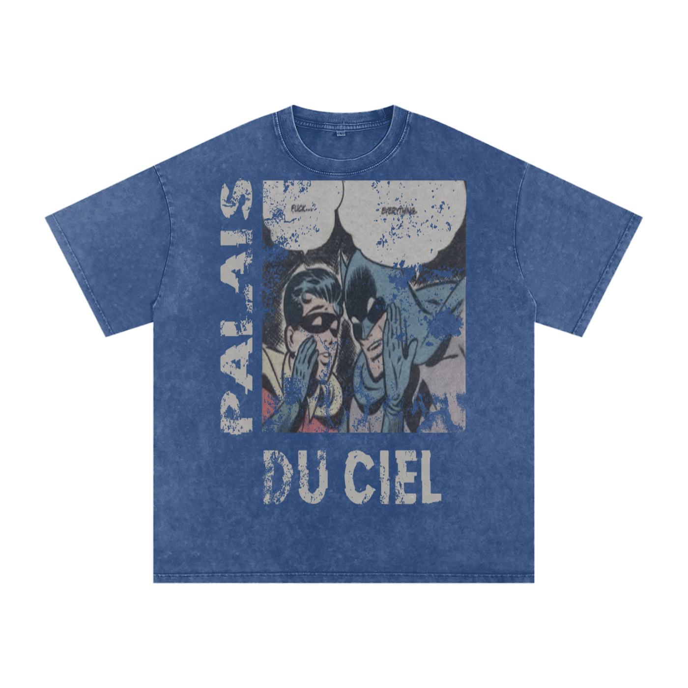 A HERO AND SIDEKICK WASHED T-SHIRT