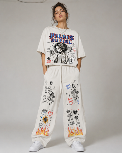 LA GRÂCE DU CIEL — CROPPED T-SHIRT