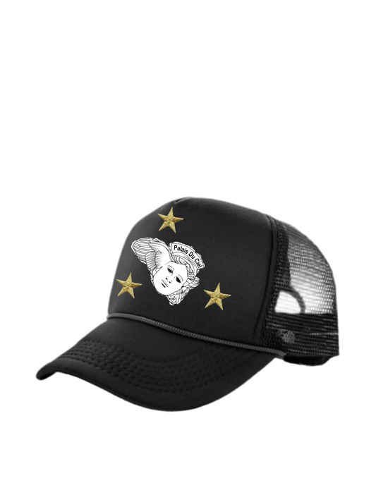 Black Palais Du Ciel Trucker Hat