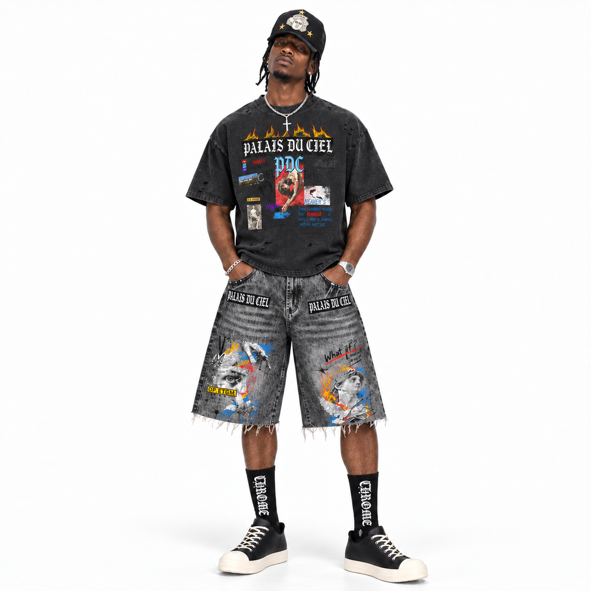 PALACE OF HEAVEN BOXY OVERSIZED T-SHIRT