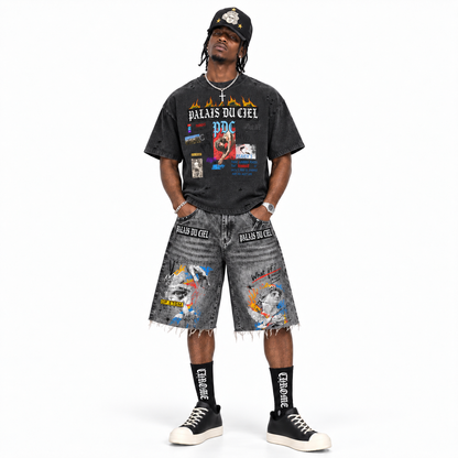 PALACE OF HEAVEN BOXY OVERSIZED T-SHIRT