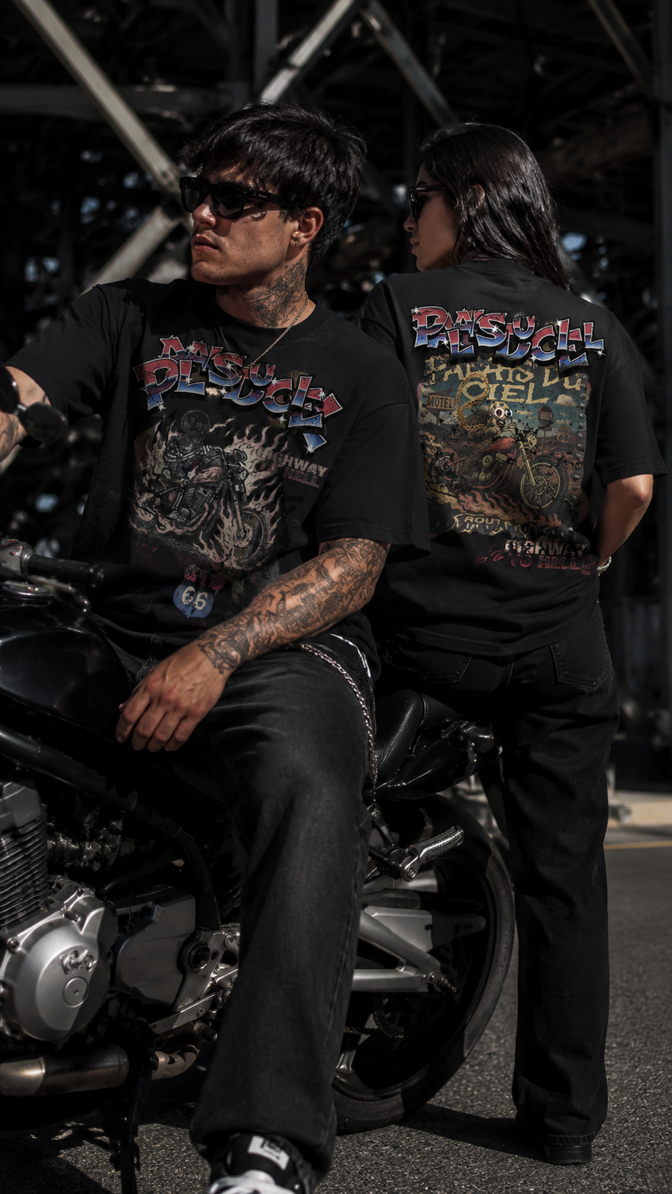 BLAZING SKELETON T-SHIRT