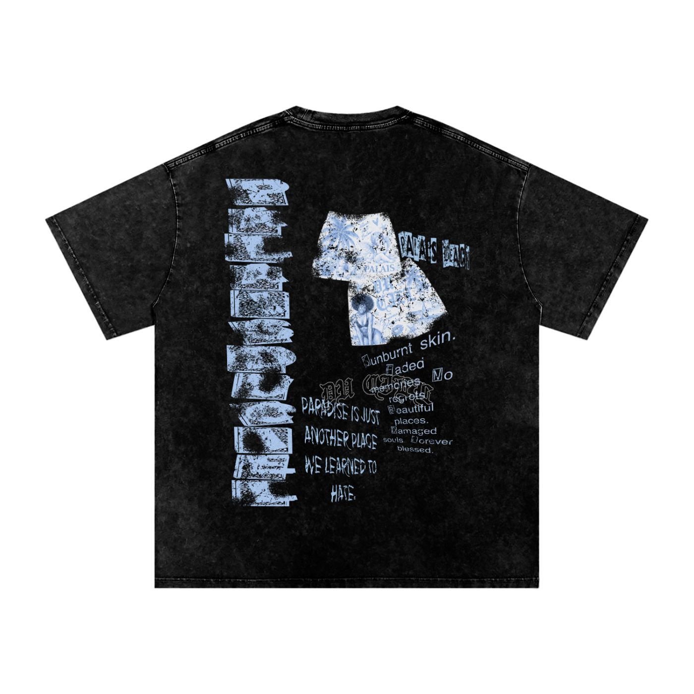 SUPERMODEL AT THE BEACH T-SHIRT