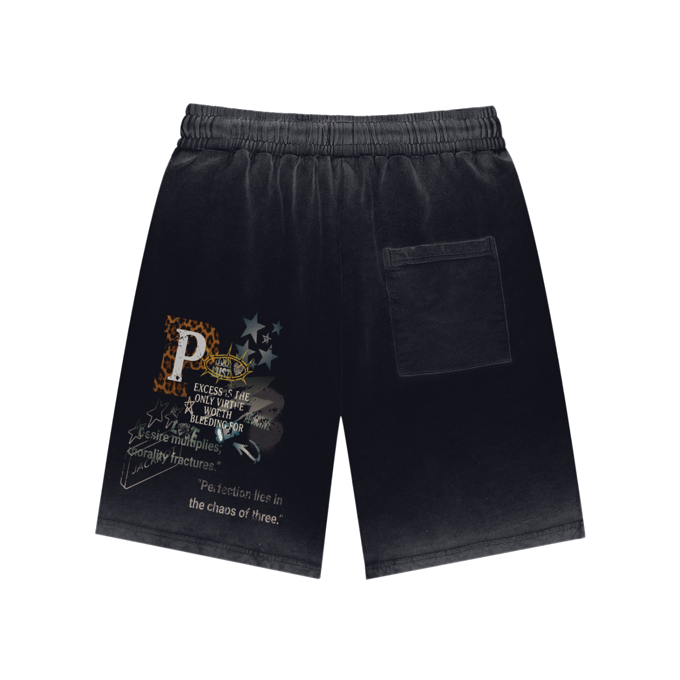 A VOULEZ-VOUS COUCHER AVEC MOI CE SOIR / PALAIS DU CIEL WASHED SHORTS