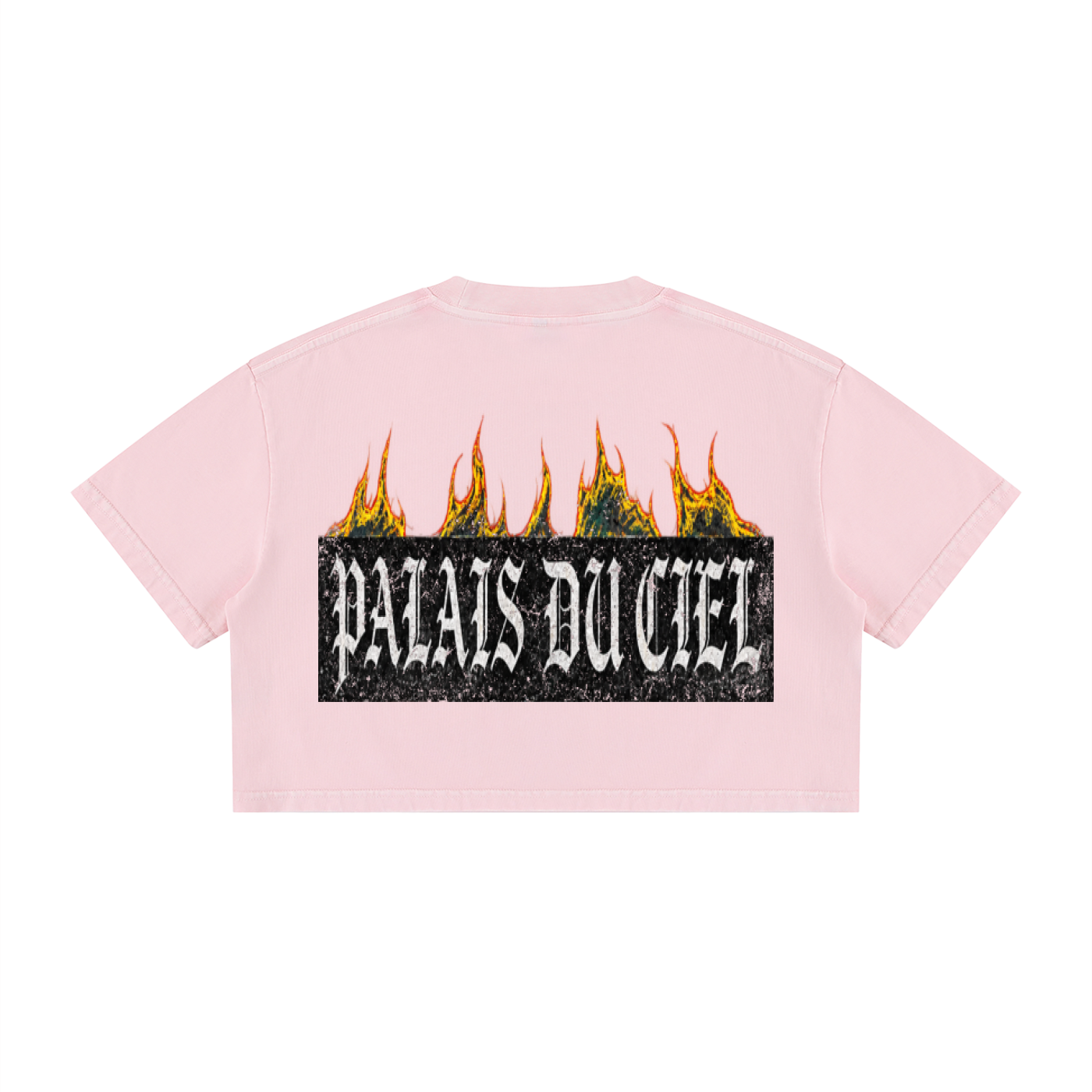 PALACE OF HEAVEN WASHED CROP T-SHIRT