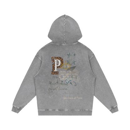 VOULEZ-VOUS COUCHER AVEC MOI CE SOIR WASHED HOODIE