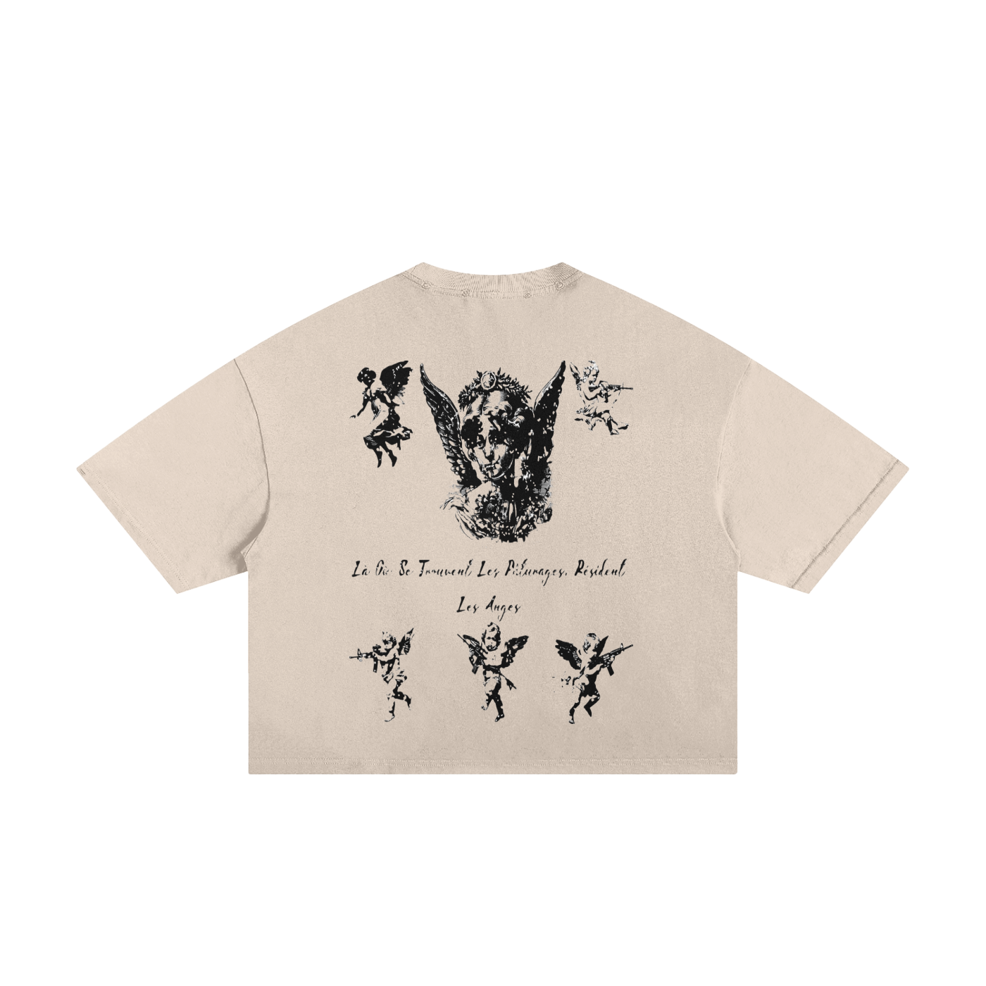 A MON ANGE GARDIEN / MY GUARDIAN ANGEL - PALAIS DU CIEL T-SHIRT