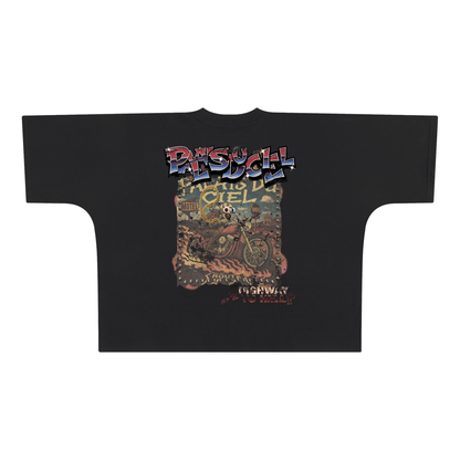 HIGHWAY TO HELL BOXY T-SHIRT