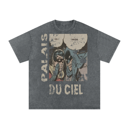 HERO AND SIDEKICK WASHED T-SHIRT