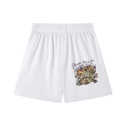 ATTACK ON GIRLS MESH SHORTS