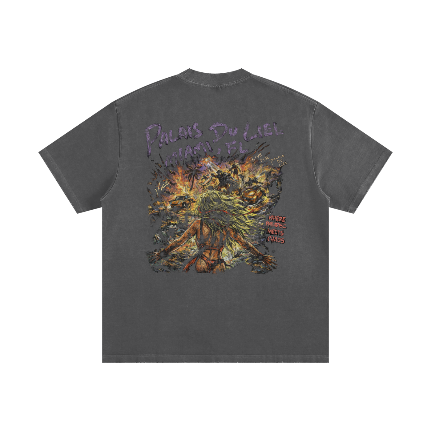 A ATTACK ON GIRLS / PALAIS DU CIEL T-SHIRT