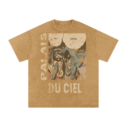 HERO AND SIDEKICK WASHED T-SHIRT