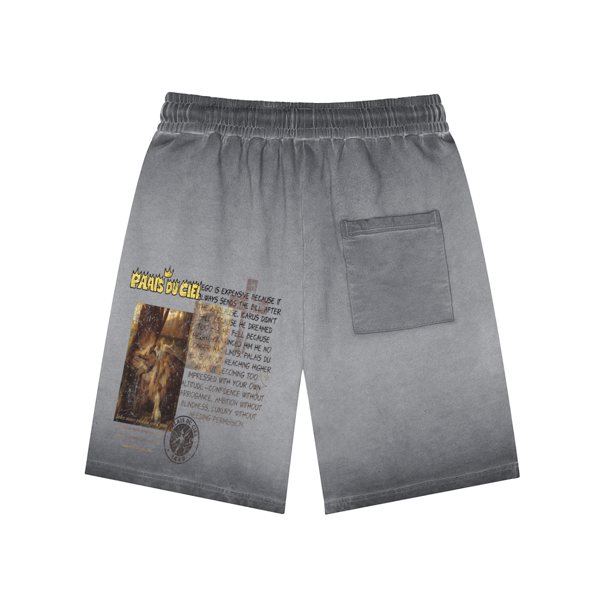 VOLANT HAUT PRÈS DU SOLEIL SHORTS