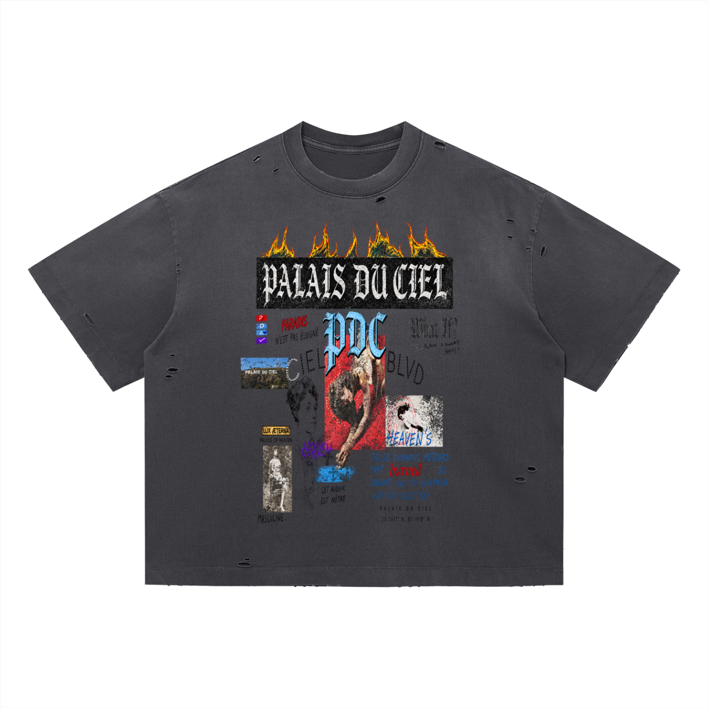 PALACE OF HEAVEN BOXY OVERSIZED T-SHIRT