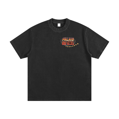 Cartoon Hunting Scene T-shirt