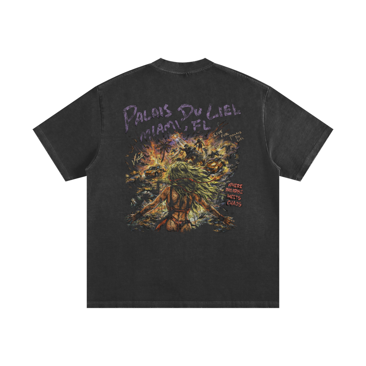 A ATTACK ON GIRLS / PALAIS DU CIEL T-SHIRT