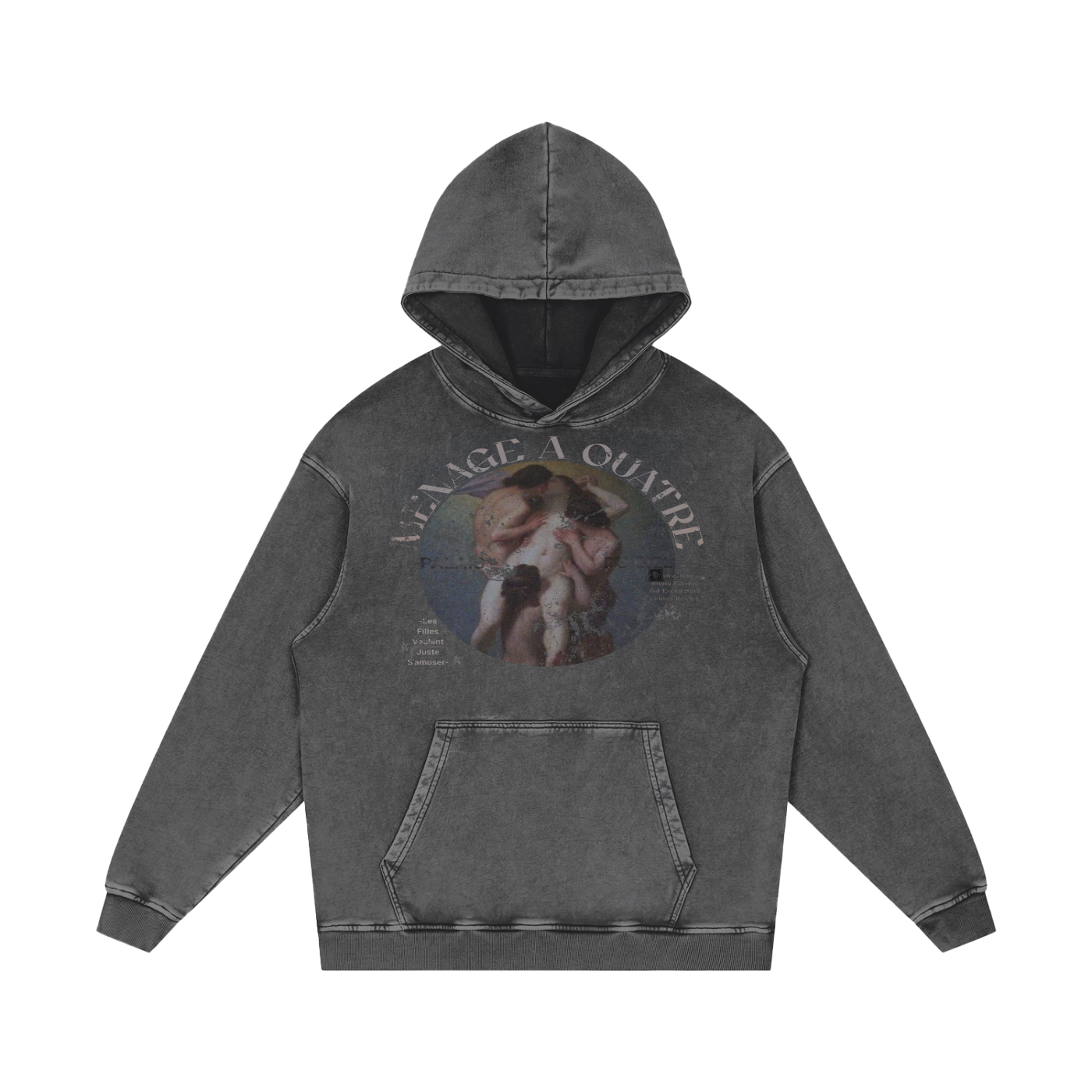 A MÉNAGE À QUATRE / PALAIS DU CIEL WASHED HOODIE