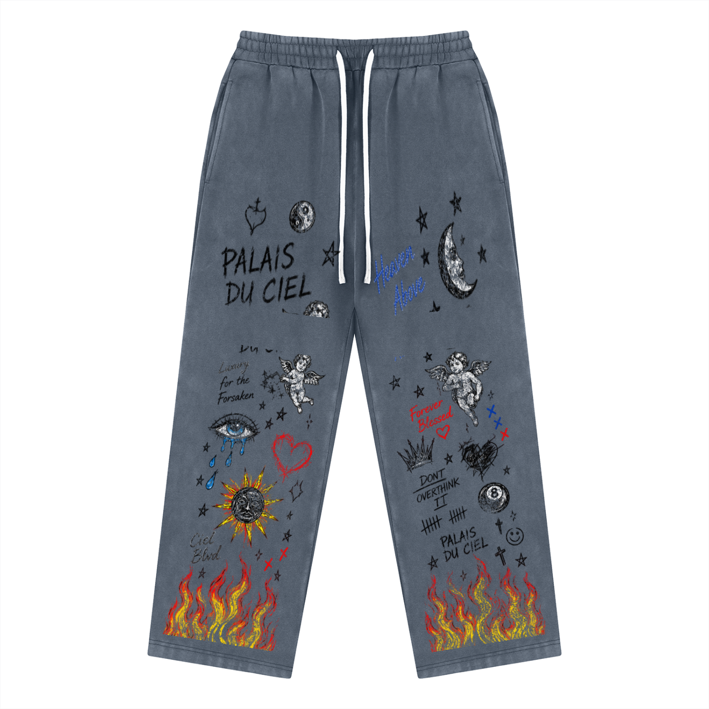 FOREVER BLESSED WASH SWEATPANTS