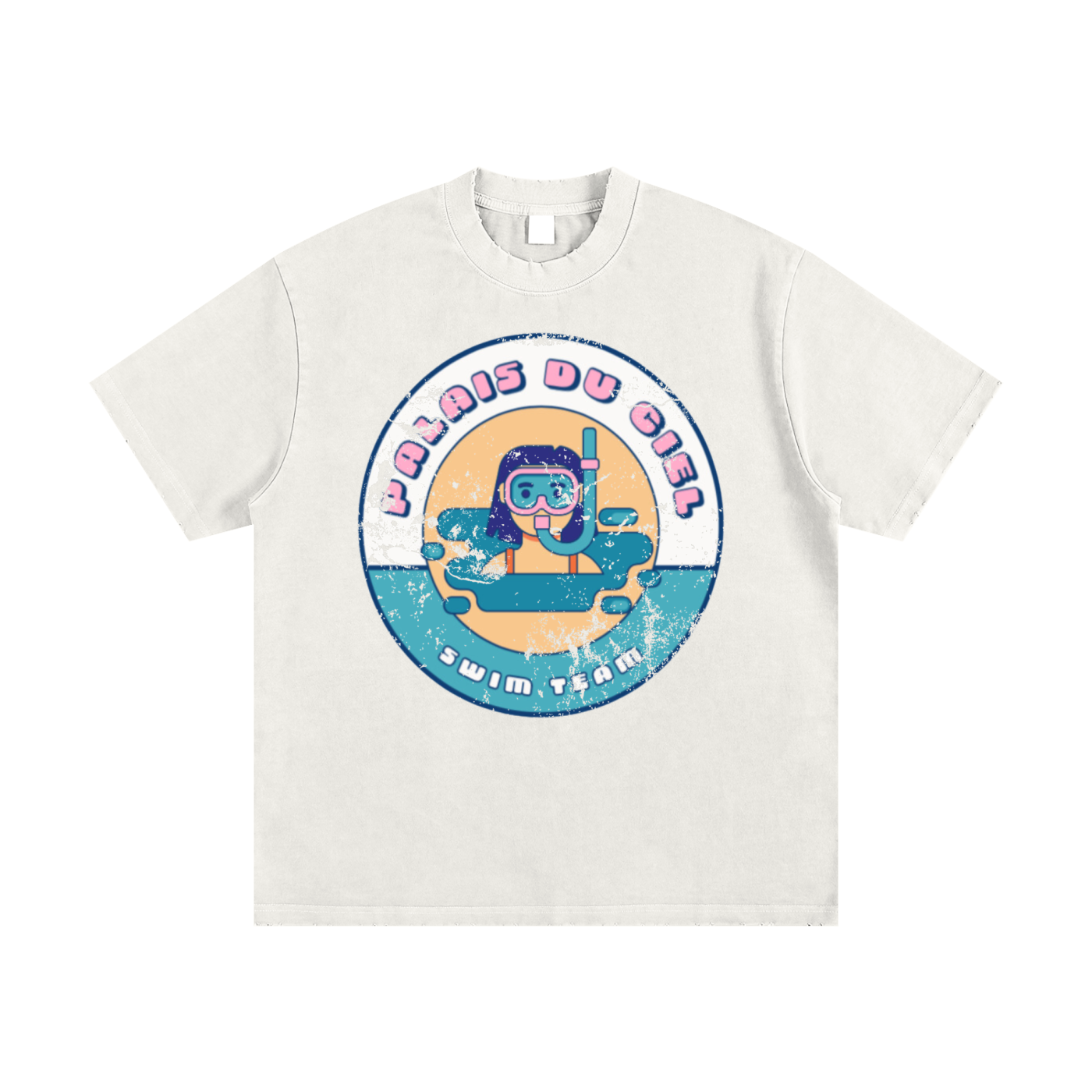 A Palais Du Ciel Swim Team T-shirt