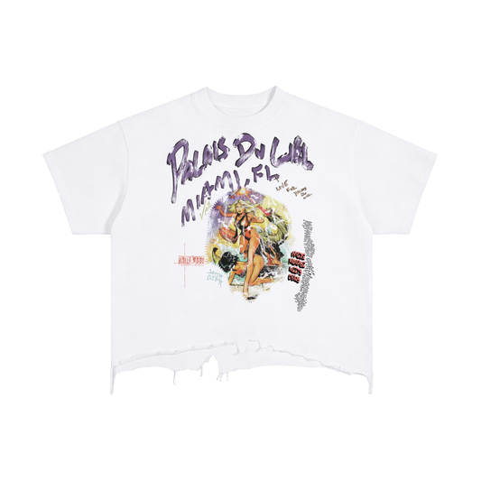 A ATTACK ON GIRLS / PALAIS DU CIEL BOXY T-SHIRT