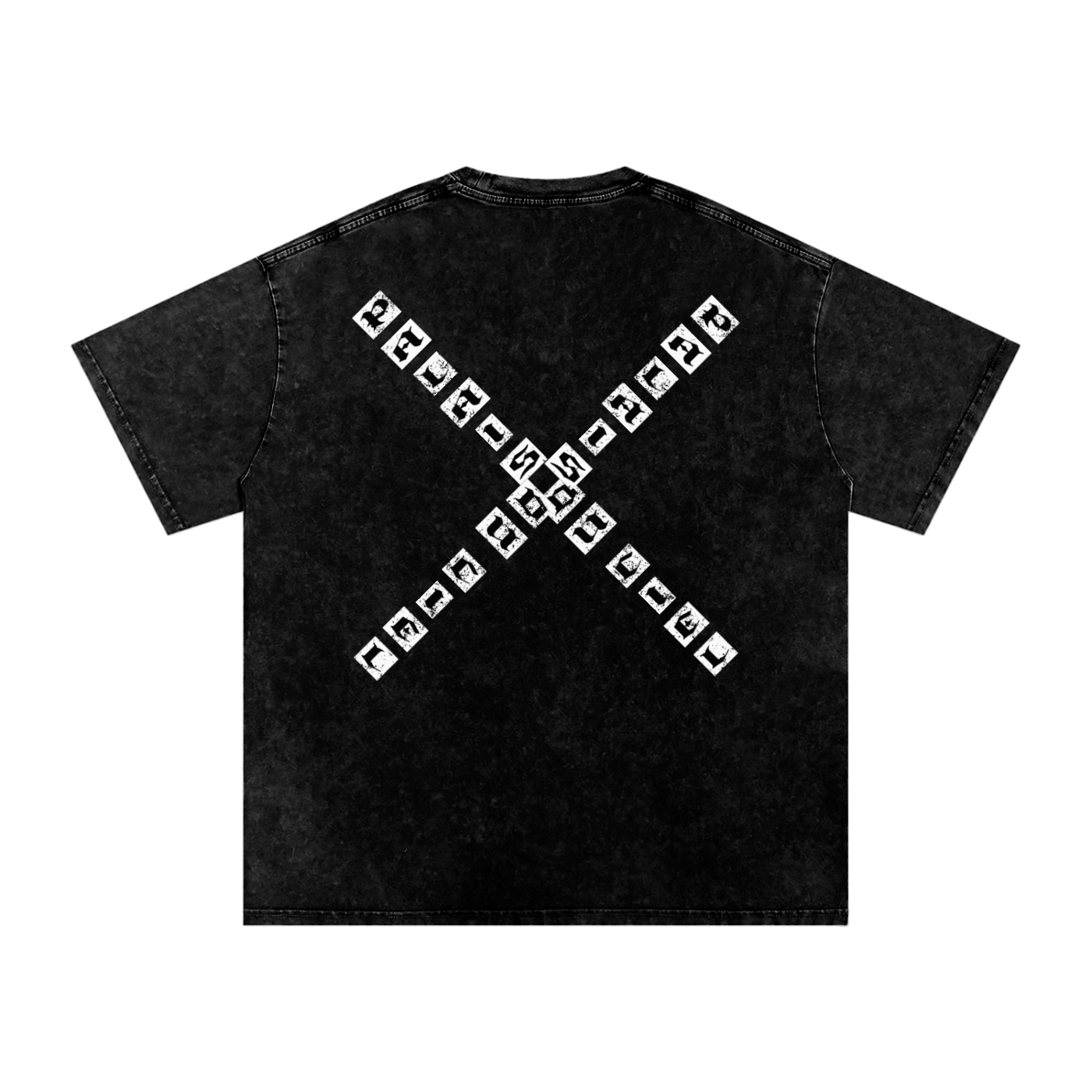 PLAY YOUR PALAIS DU CIEL CARDS RIGHT OVERSIZED WASHED T-SHIRT